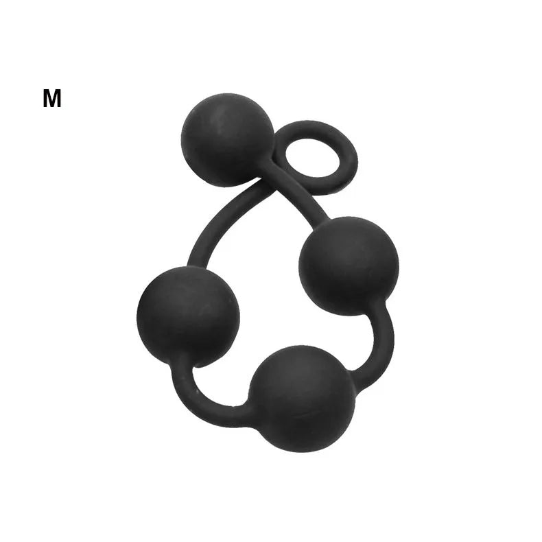 Silicone Anal Beads Butt Plug For Adults Erotic Masturbator