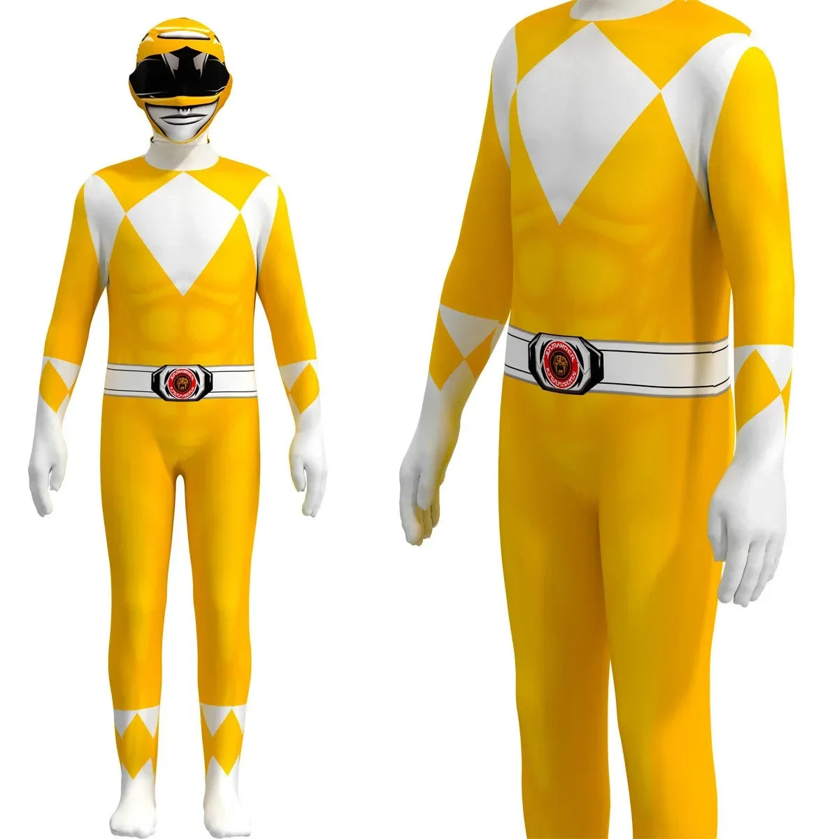 Adult Samurai Sentai Shinkenger Rangers Costume Fantasia Halloween Costume Mask for Men Boy