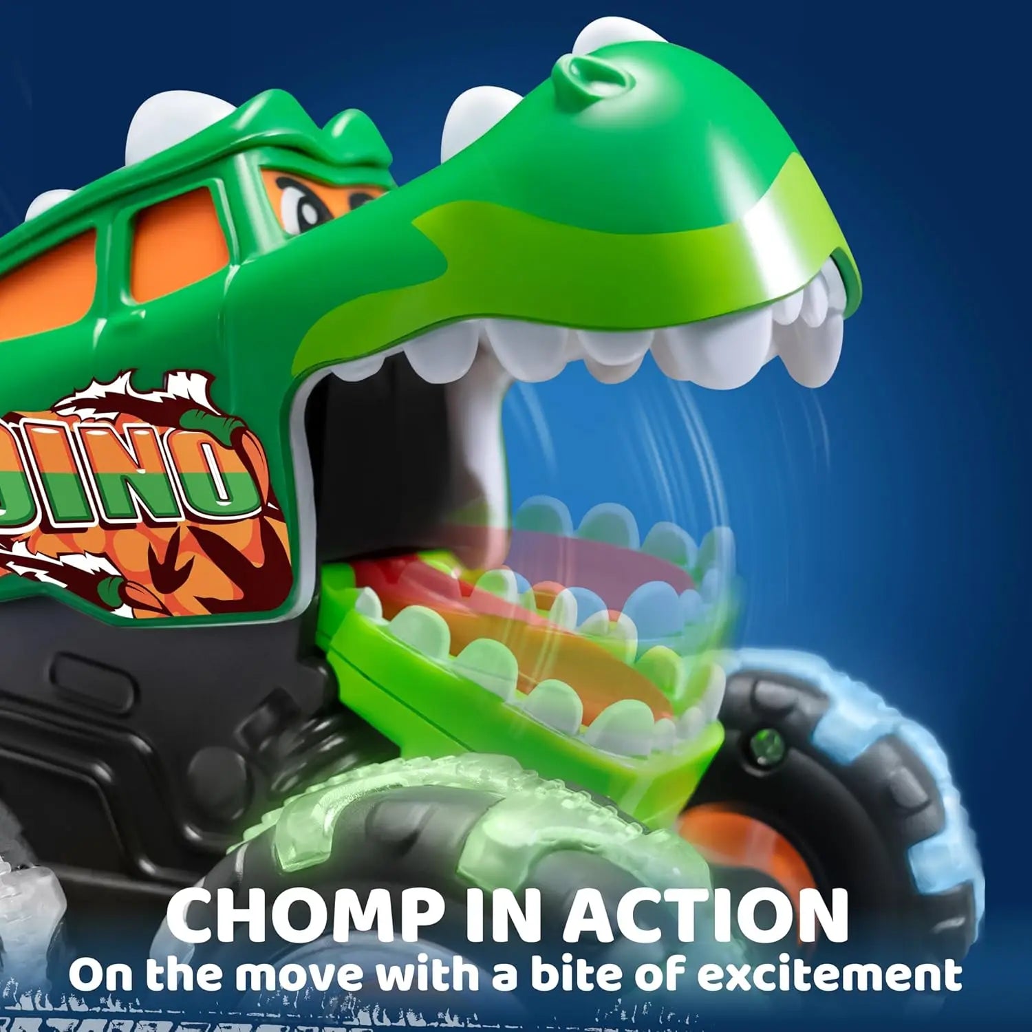 Joyfy 3 Pack Monster Truck Toys Motion Activated Light Up Press And Go Cars