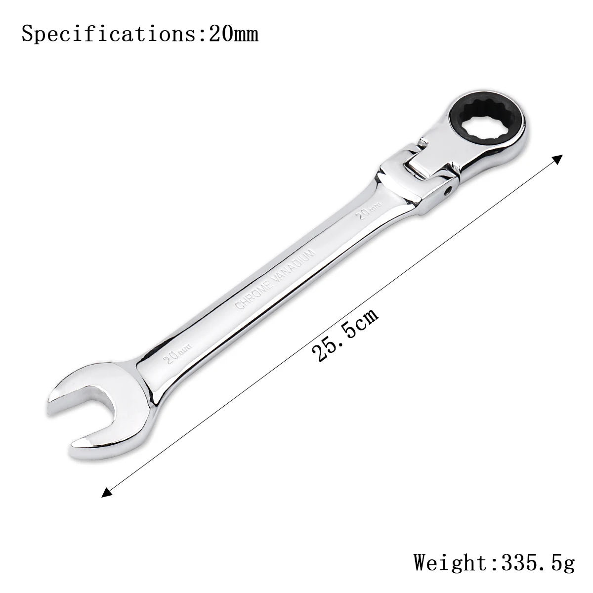 Ratchet Wrench of Keys Spanner Set Hand Tool 72-Tooth Ratchet