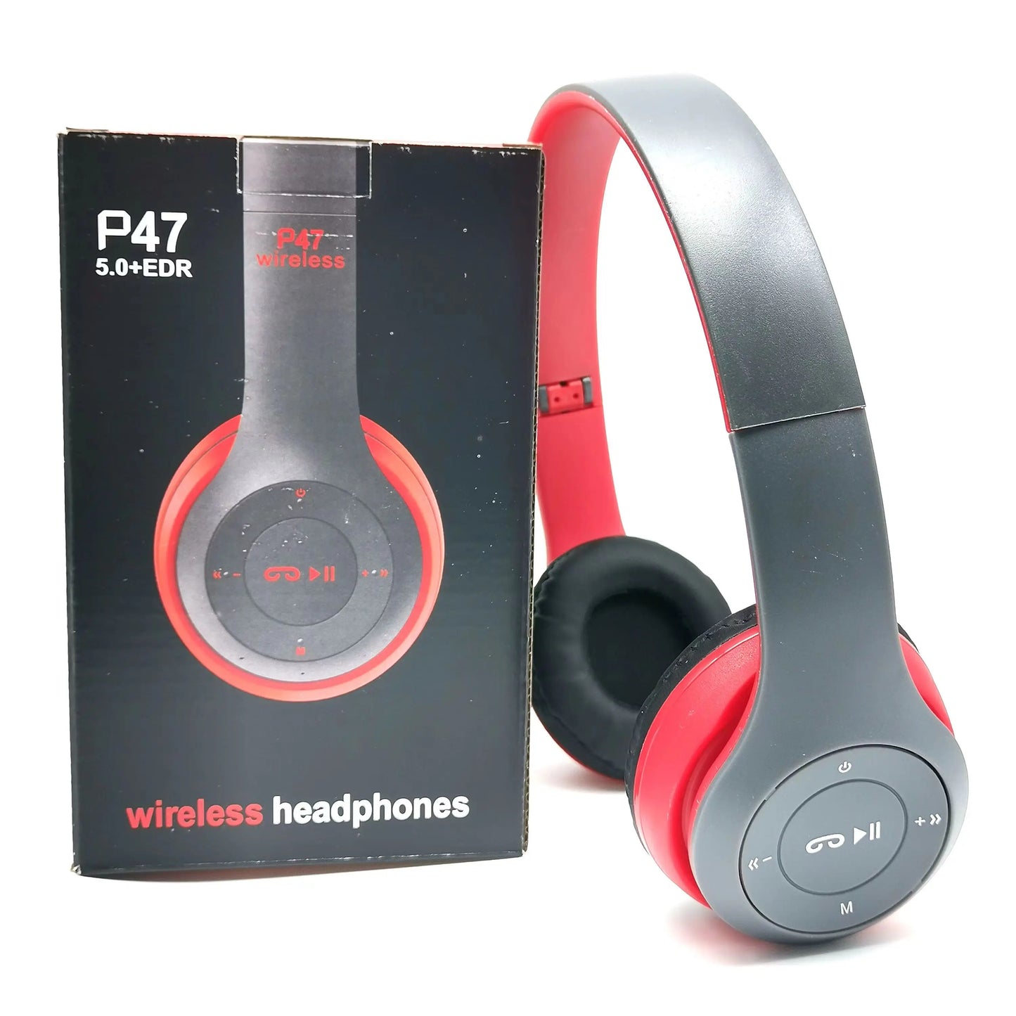 Stereo P47 Headset 5.0 Bluetooth Wireless Sports Game Headset for iPhone XiaoMi