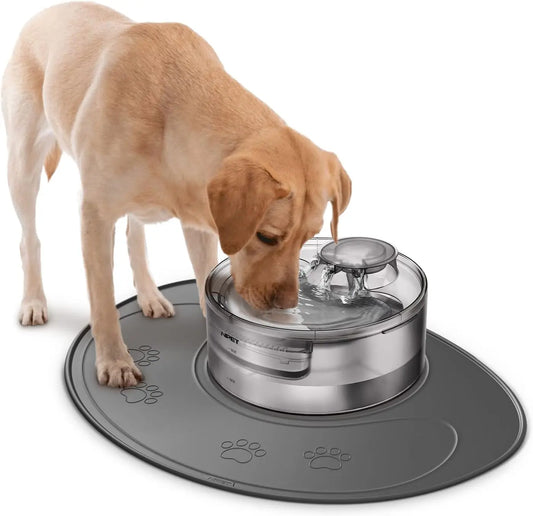 NPET Waterproof Silicone Dog Food Mat for DF10 Fountain