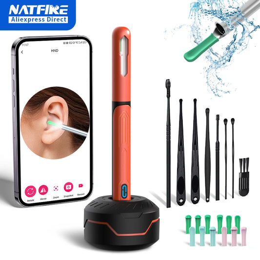 Ear Cleaner with Camera Set HD Earpick Wax Removal Tool