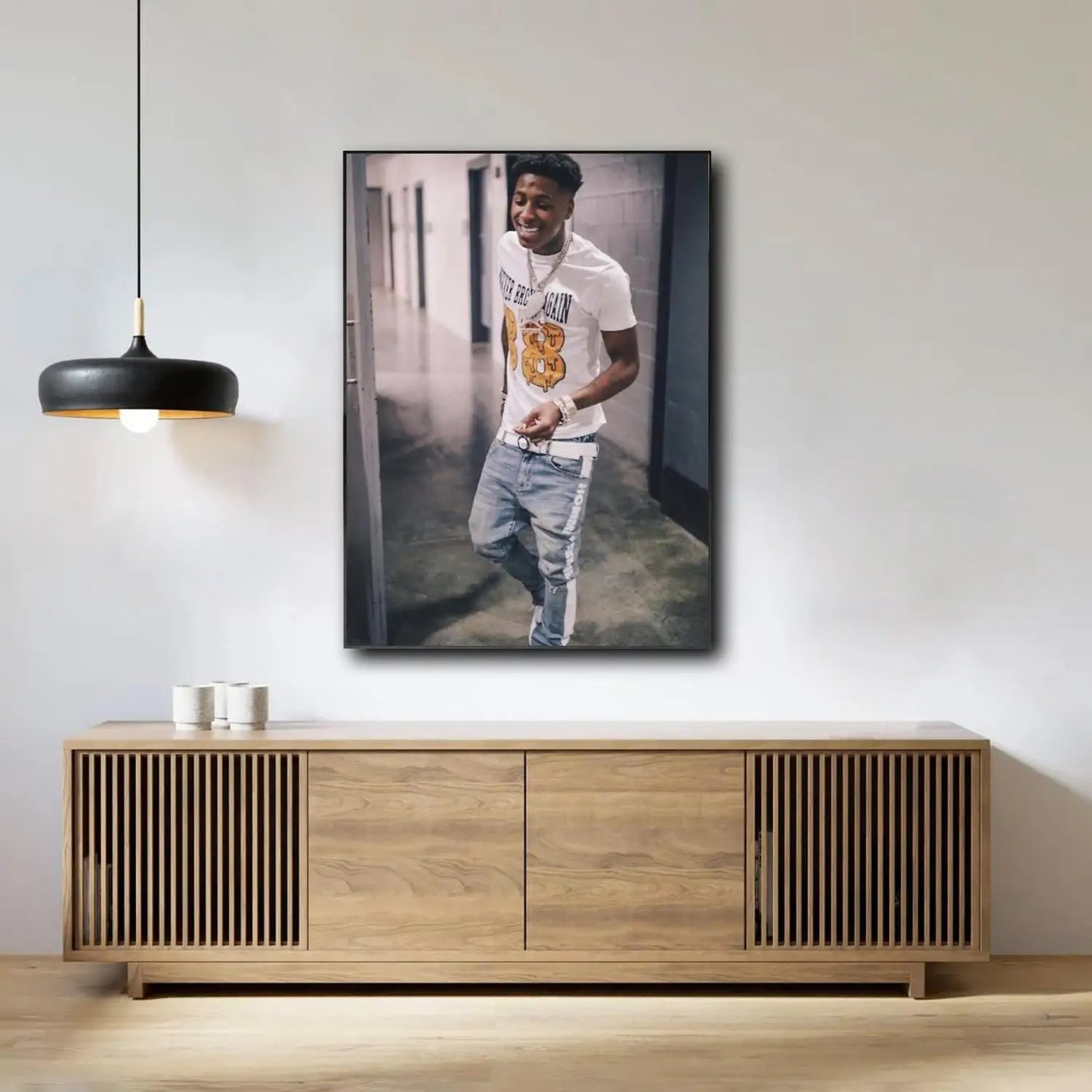 NBA YoungBoy Art Poster Canvas Print Modern Decor Gift
