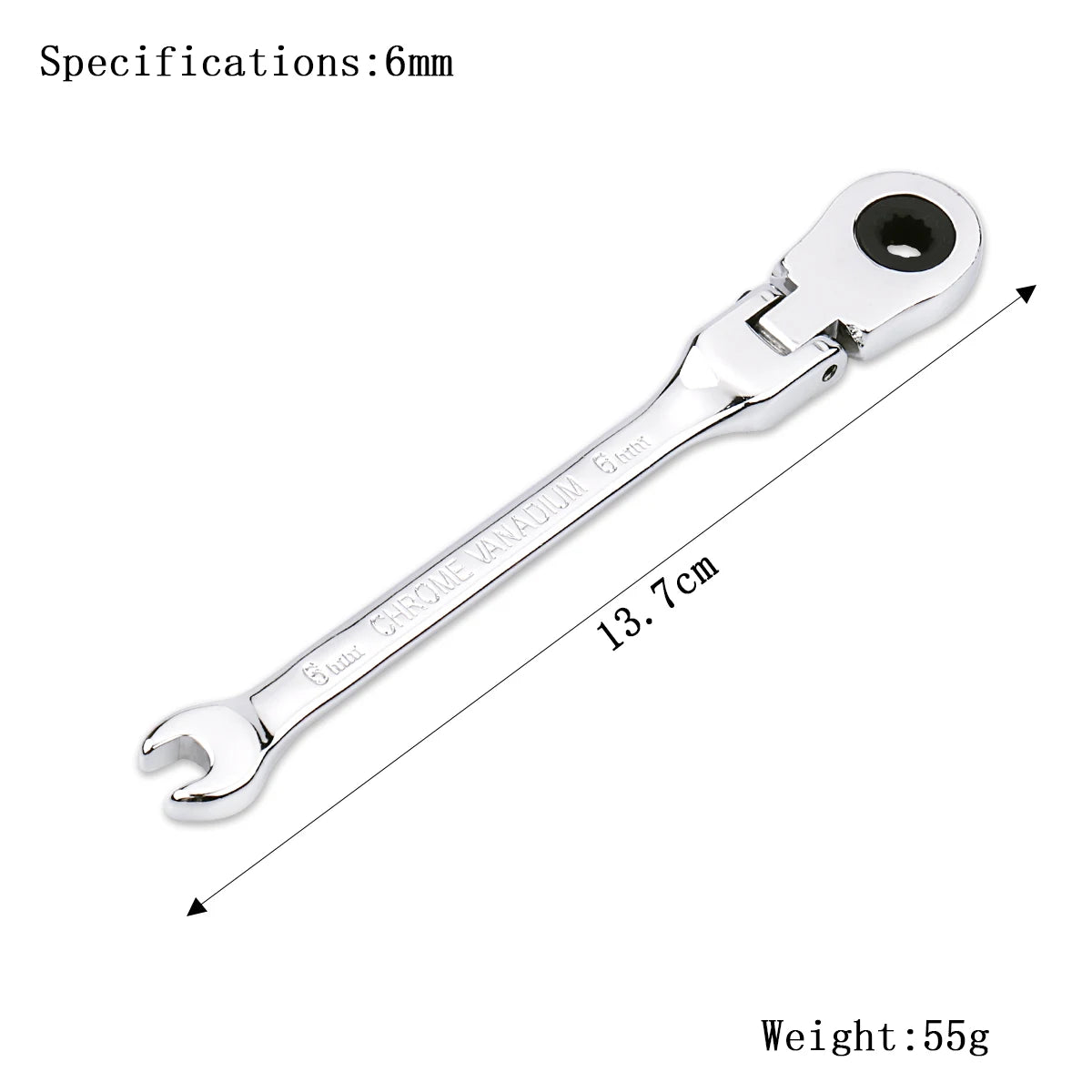 Ratchet Wrench of Keys Spanner Set Hand Tool 72-Tooth Ratchet