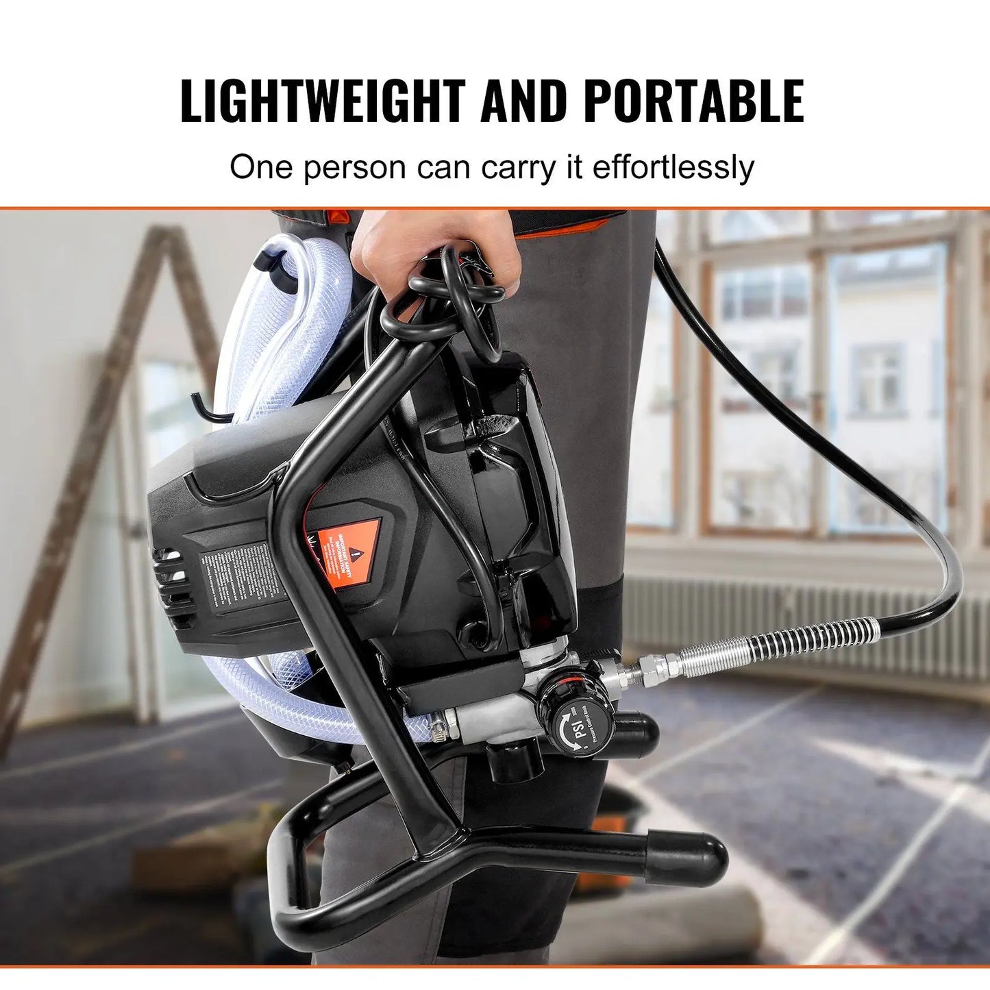 Stand Airless Paint Sprayer 3000PSI 750W Efficient Sprayer