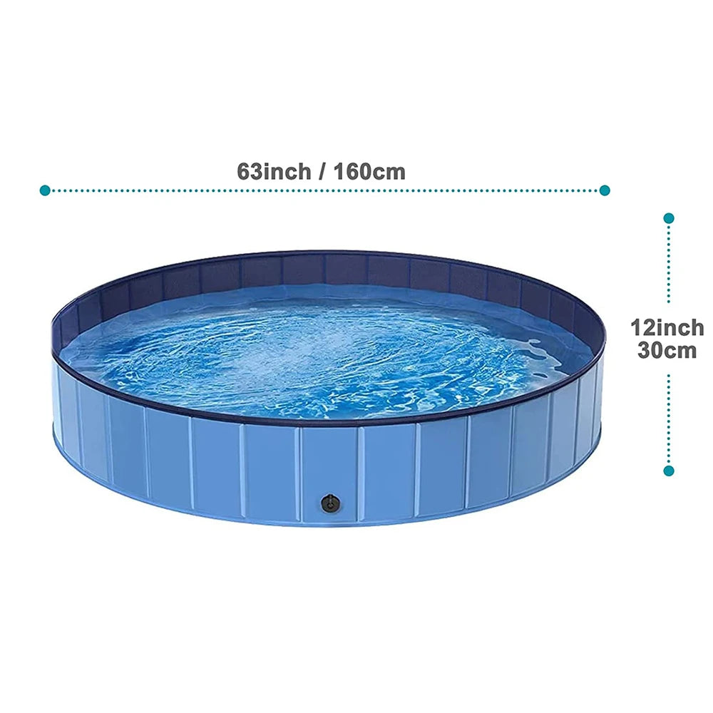 63x12 Dog Swimming Pool Portable Plastic Grooming Tub