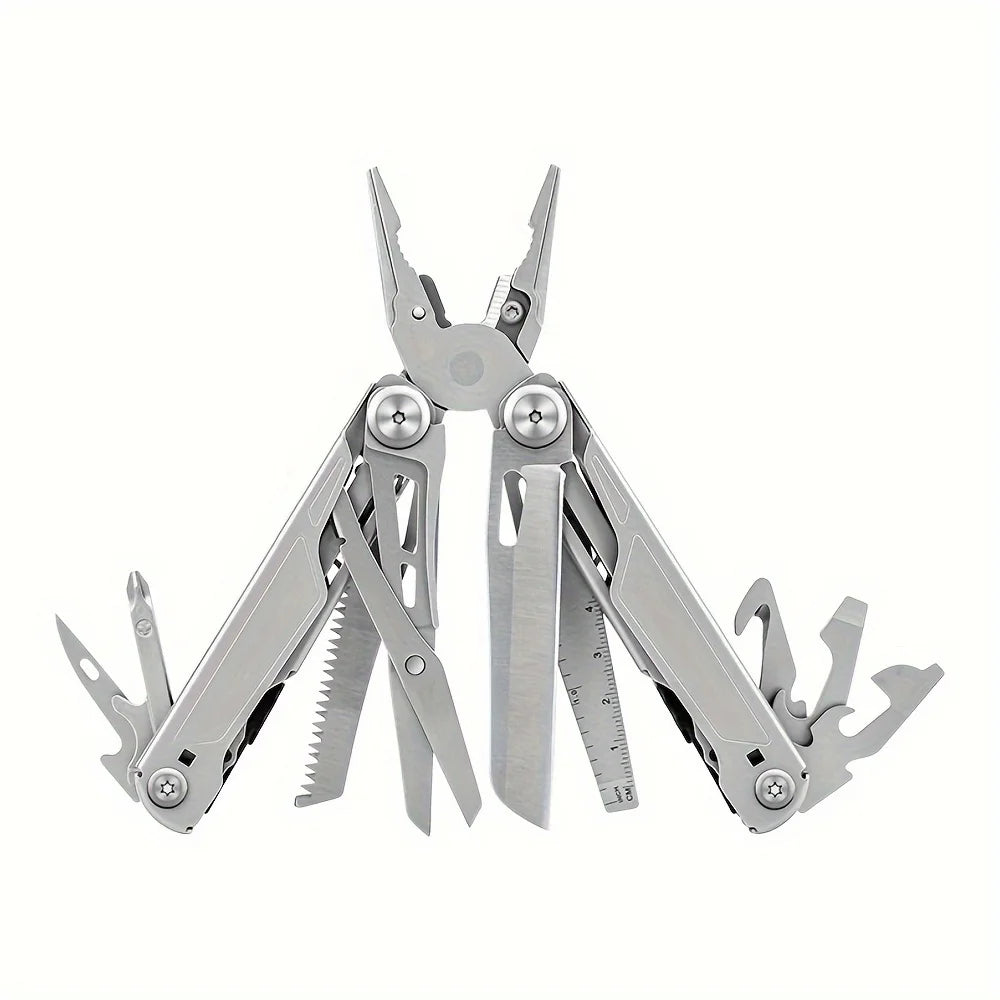 16-in-1 Multi-Tool Pliers Screwdriver Knife Wrench Camping