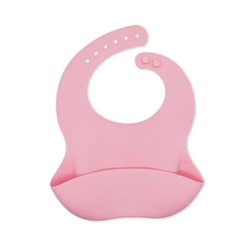 Waterproof Baby Bibs Cute Cartoon Animal Printed Soft Silicone
