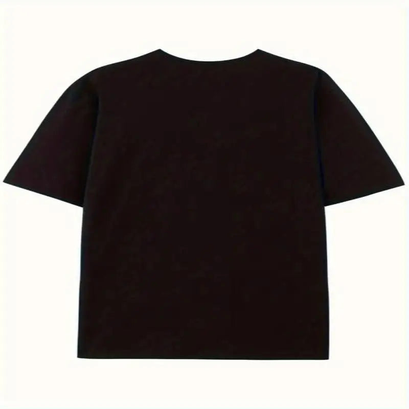 NIN Retro Logo T Shirt Men Cotton Round Neck Short Sleeve