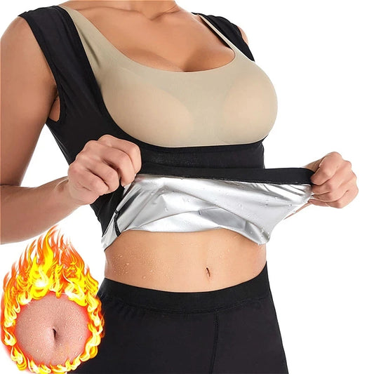 Women Sauna Tank Tops Sweat Body Shaper Vest Shapewear