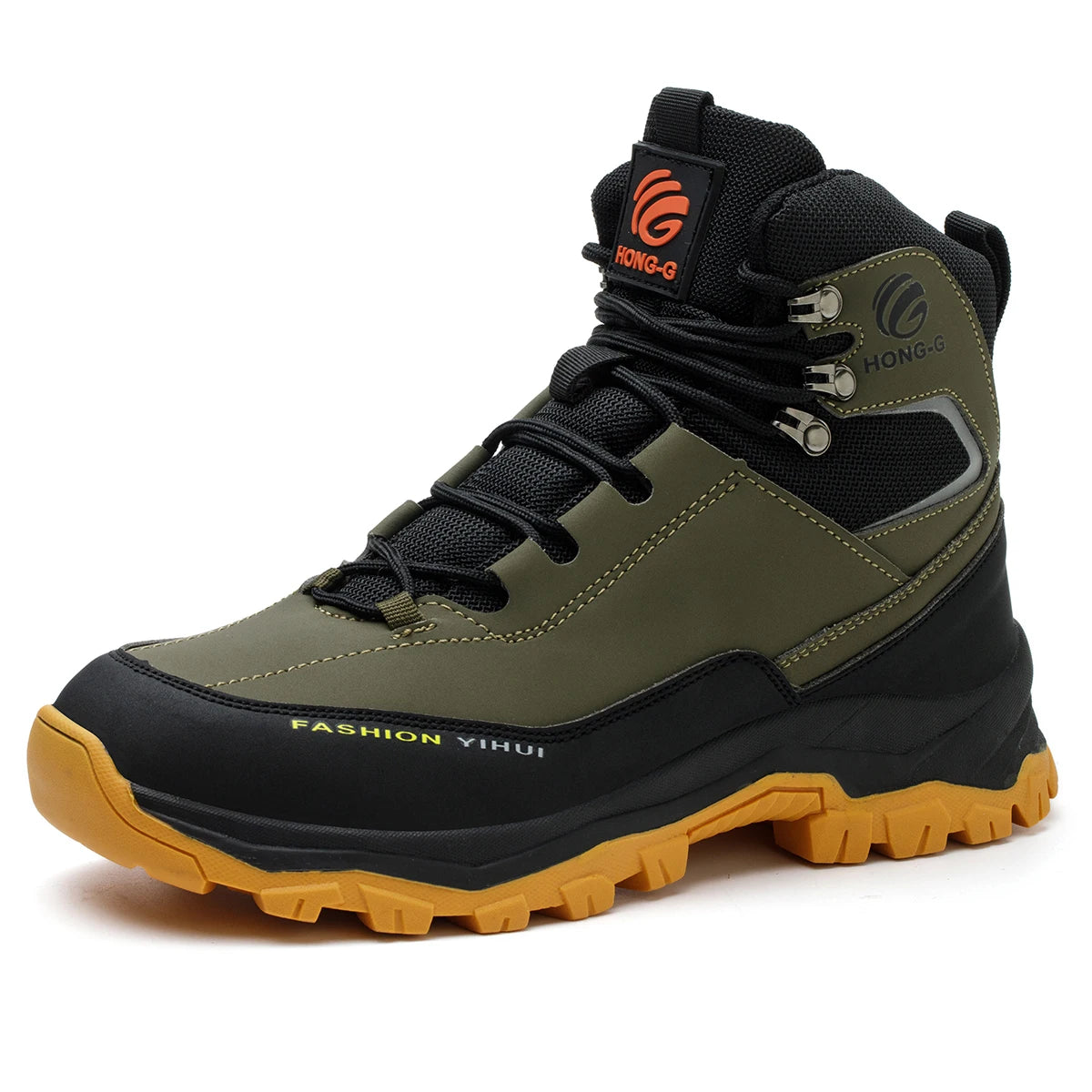 VEIGAR Men Steel Toe Safety Shoes Anti Puncture Breathable Work Boots