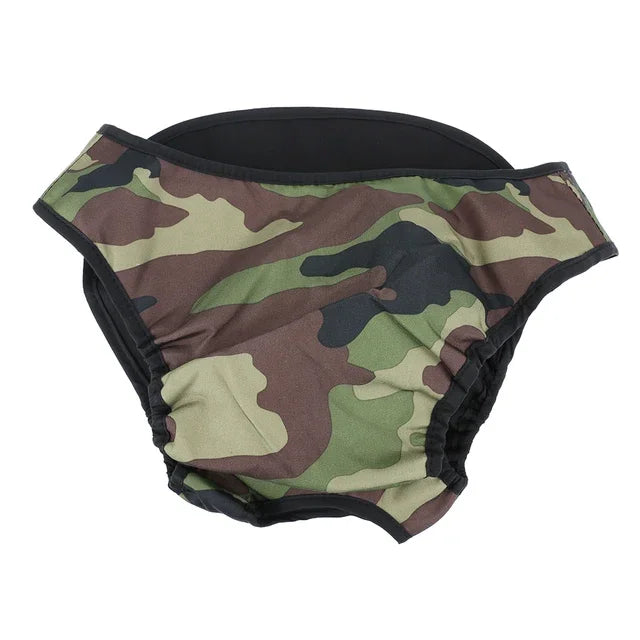 Large Dog Diaper Sanitary Pants Washable Female Dog Underwear