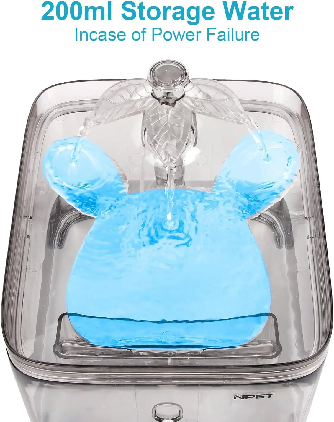 NPET Cat Water Fountain 3L Automatic Pet Drinking Fountain