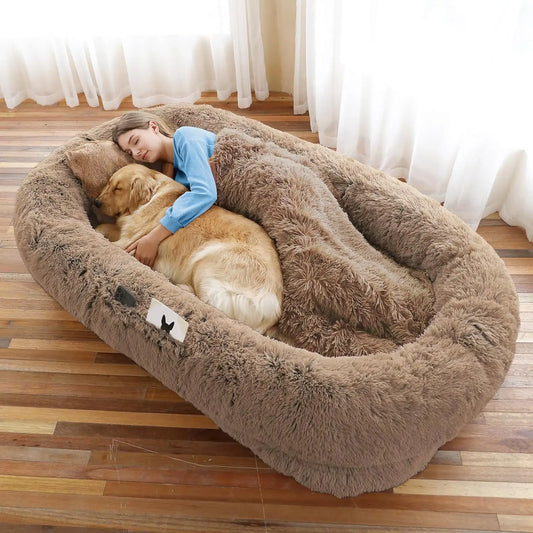 Human Dog Bed, Large Dog Beds for Humans and Pets