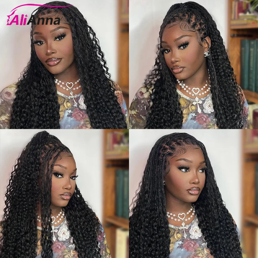 Deep Wave Boho Braids 100% Human Hair Bulk Extensions