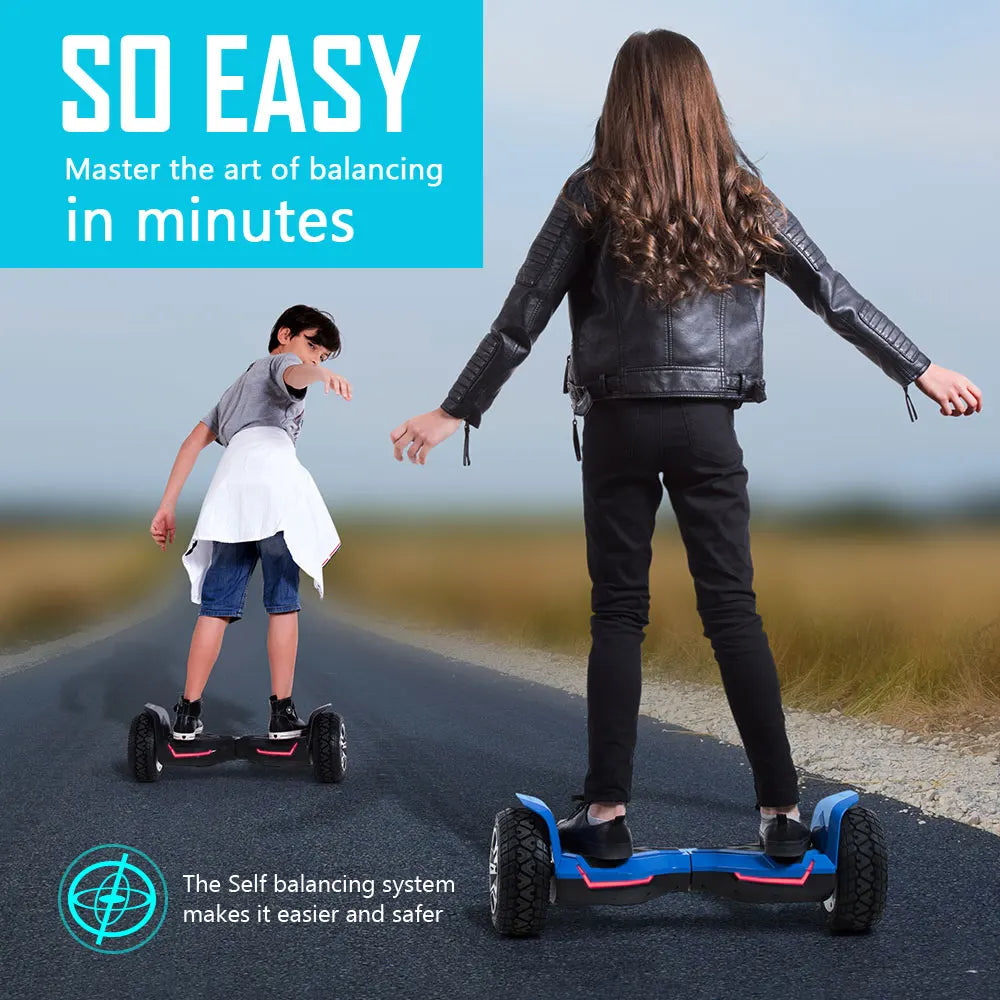 Gyroor Warrior 8.5 Inch 350W Off-Road Hoverboard 10mph