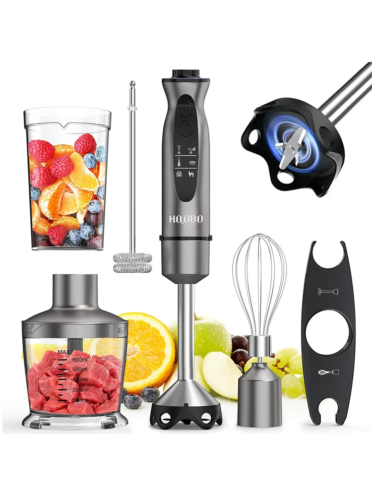 1000 Watt Powerful Handheld Immersion Blender For Sauces