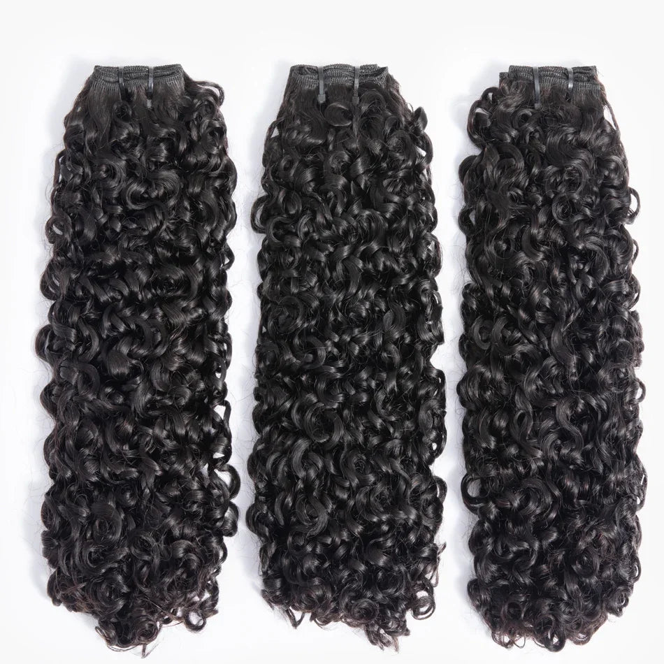 10A Brazilian Virgin Hair Weave Kinky Curly Bundles Pixie Deep Curls 3B 3C Remy Human Hair Extension