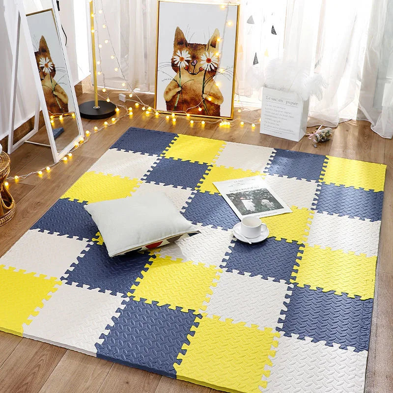 12pcs Foam Baby Play Mat Puzzle Mat Kids Interlocking Tiles