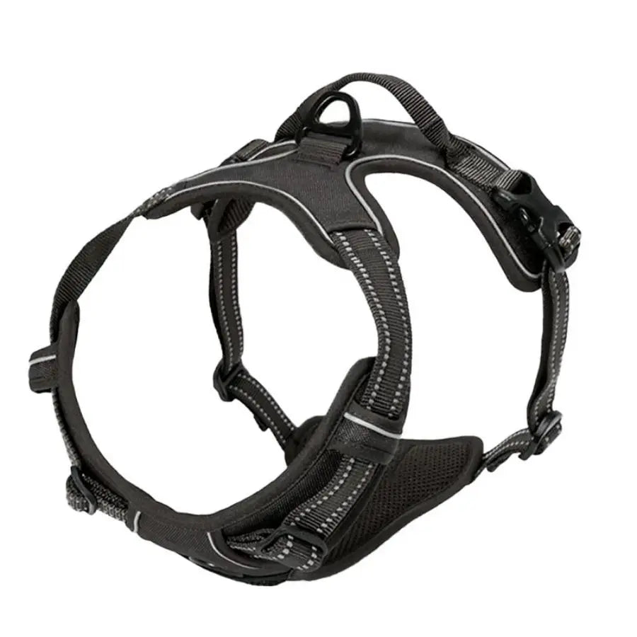 No Pull Dog Harness Front Clip Heavy Duty Reflective For Large Dogs