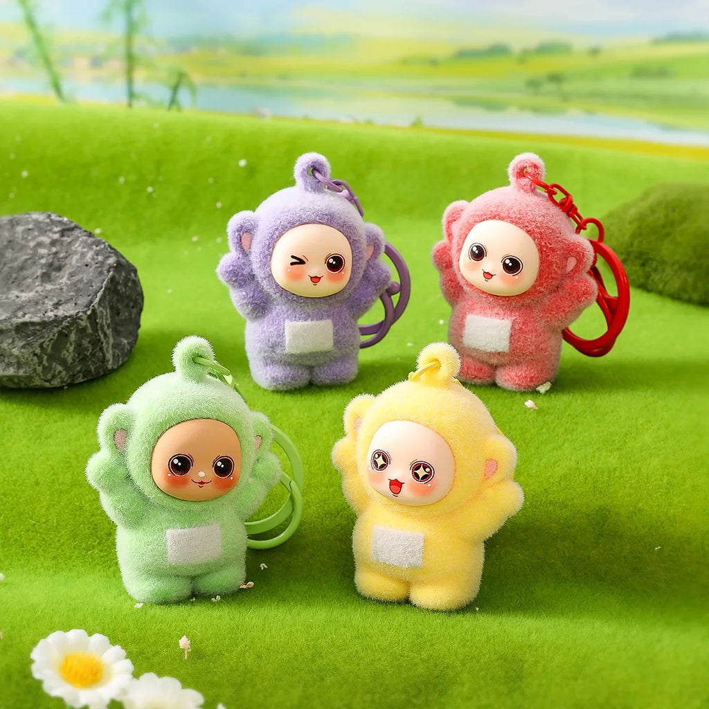 Four Color Baby Series Cartoon Keychains Cute Pendants For Kids School Bags