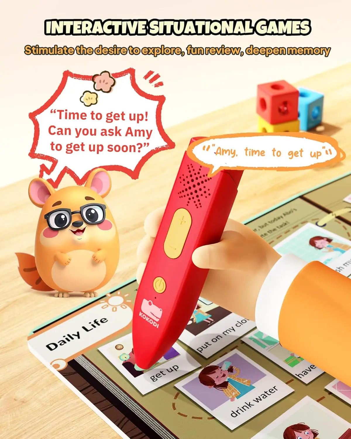 Talking Pen Books Sets for Kids Learning Interactive Audio Toys