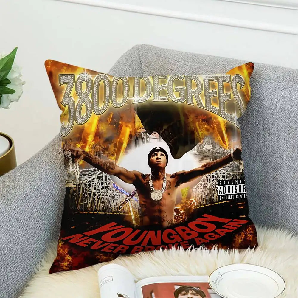 Youngboy Pillow Case Plush Cushion Cover Decorative Home
