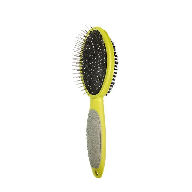 Pet Brush 2 In 1 Massage Comb Dog for Shedding Grooming