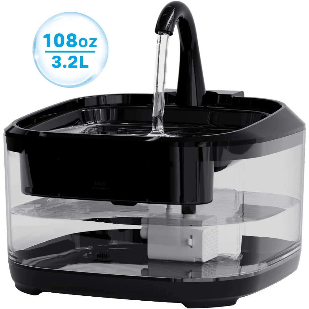 4.5L Large Capacity Cat Water Fountain Smart Automatic Dispenser