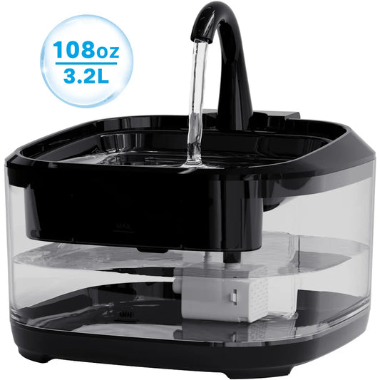 4.5L Large Capacity Cat Water Fountain Smart Automatic Dispenser