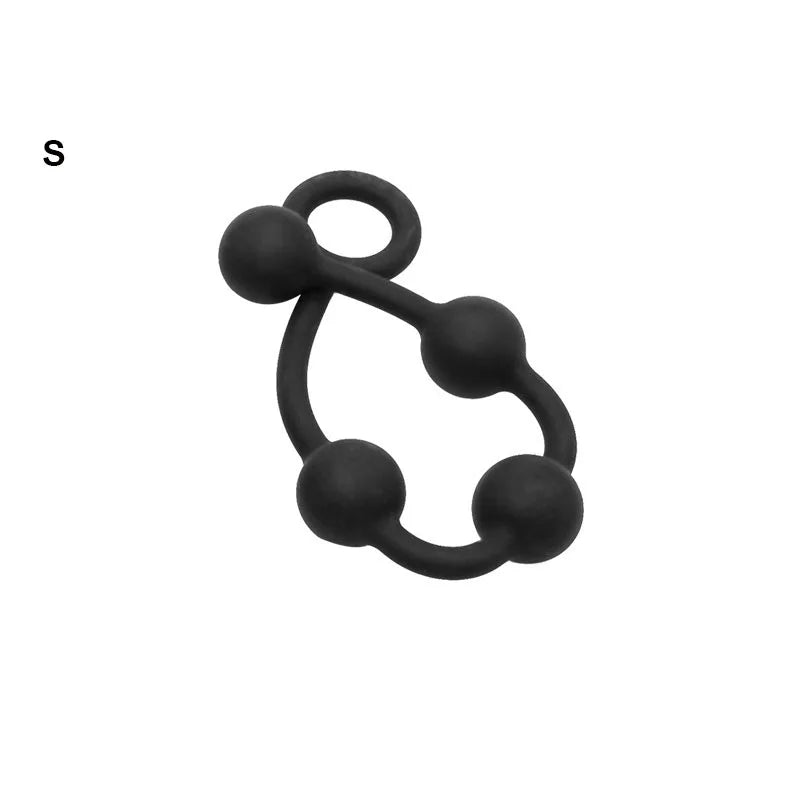 Silicone Anal Beads Butt Plug For Adults Erotic Masturbator