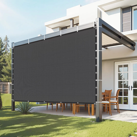VEVOR 90 Percent Sun Shade Cloth 10x10 12 20 Feet Pergola Shade Cover 140 GSM HDPE Canopy Privacy Screen for Outdoor Patio Garden Backyard