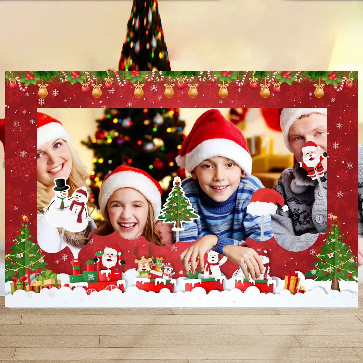 Christmas Photo Frame 2025 Merry Christmas Home Decor Gift