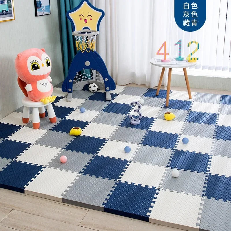 12pcs Foam Baby Play Mat Puzzle Mat Kids Interlocking Tiles