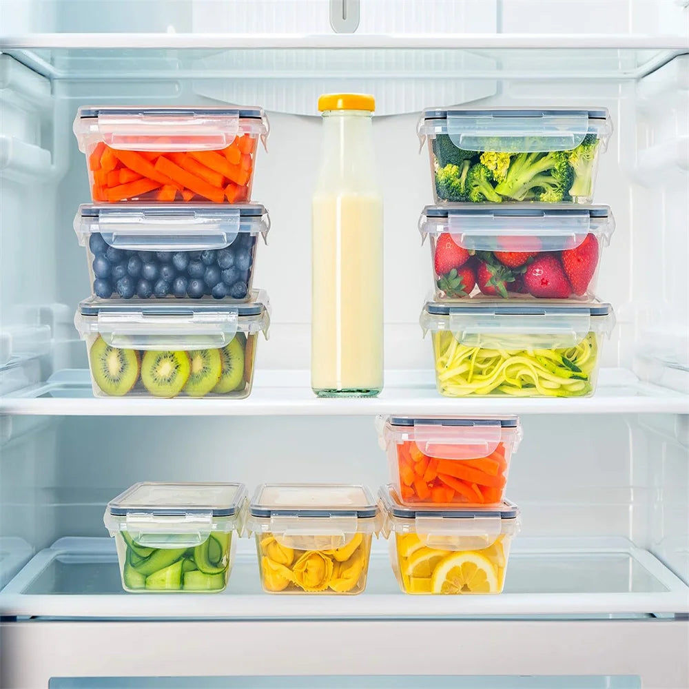 BPA Free Reusable Storage Containers 840ml Microwave Safe Freezer Dishwasher