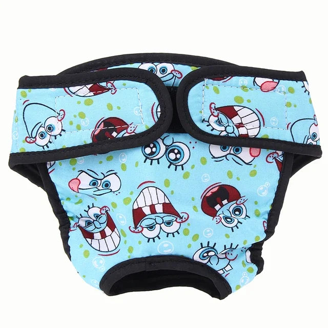 Large Dog Diaper Sanitary Pants Washable Female Dog Underwear