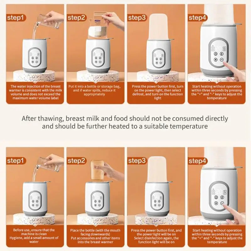 Portable Bottle Warmer Baby Milk Warmer For Travel Use