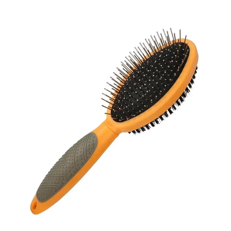 Pet Brush 2 In 1 Massage Comb Dog for Shedding Grooming