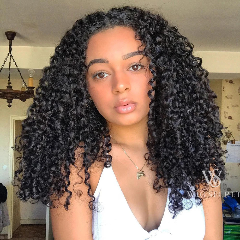 18A Burmese Pixie Curly Bundles With HD Lace Closure Frontal Virgin Human Hair