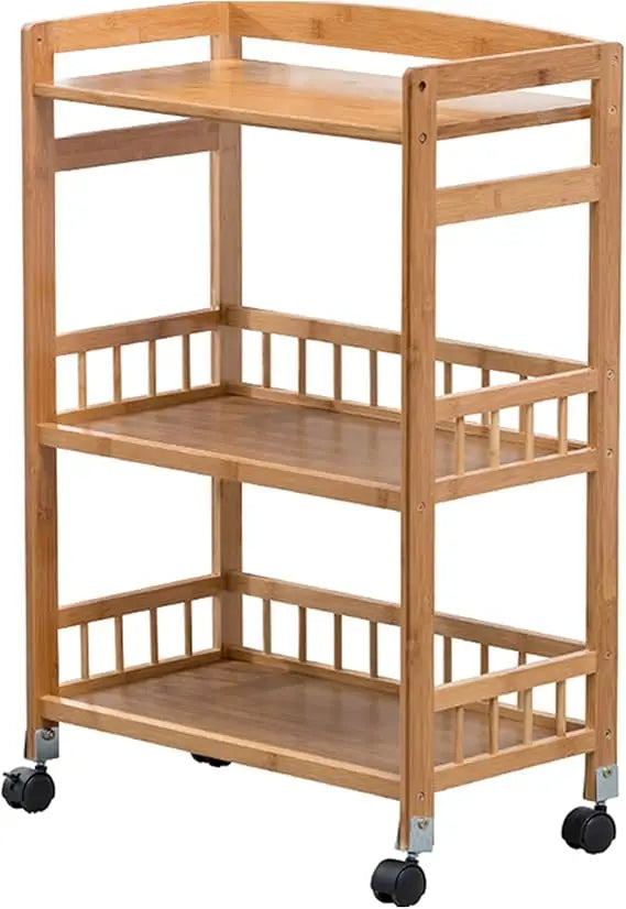 Beauty Salon Rolling Trolley Cart with 3 Drawers, 3-Layer Rolling Trays Cabinet Cart with Wheels,Medical Den-tal Mobile Utility