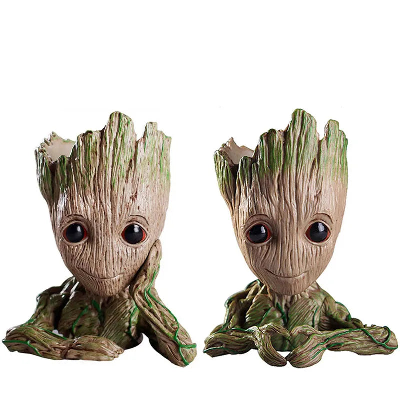 MINISO Groot Flower Pot Ornament Modern Art Vase For Living Room Decor