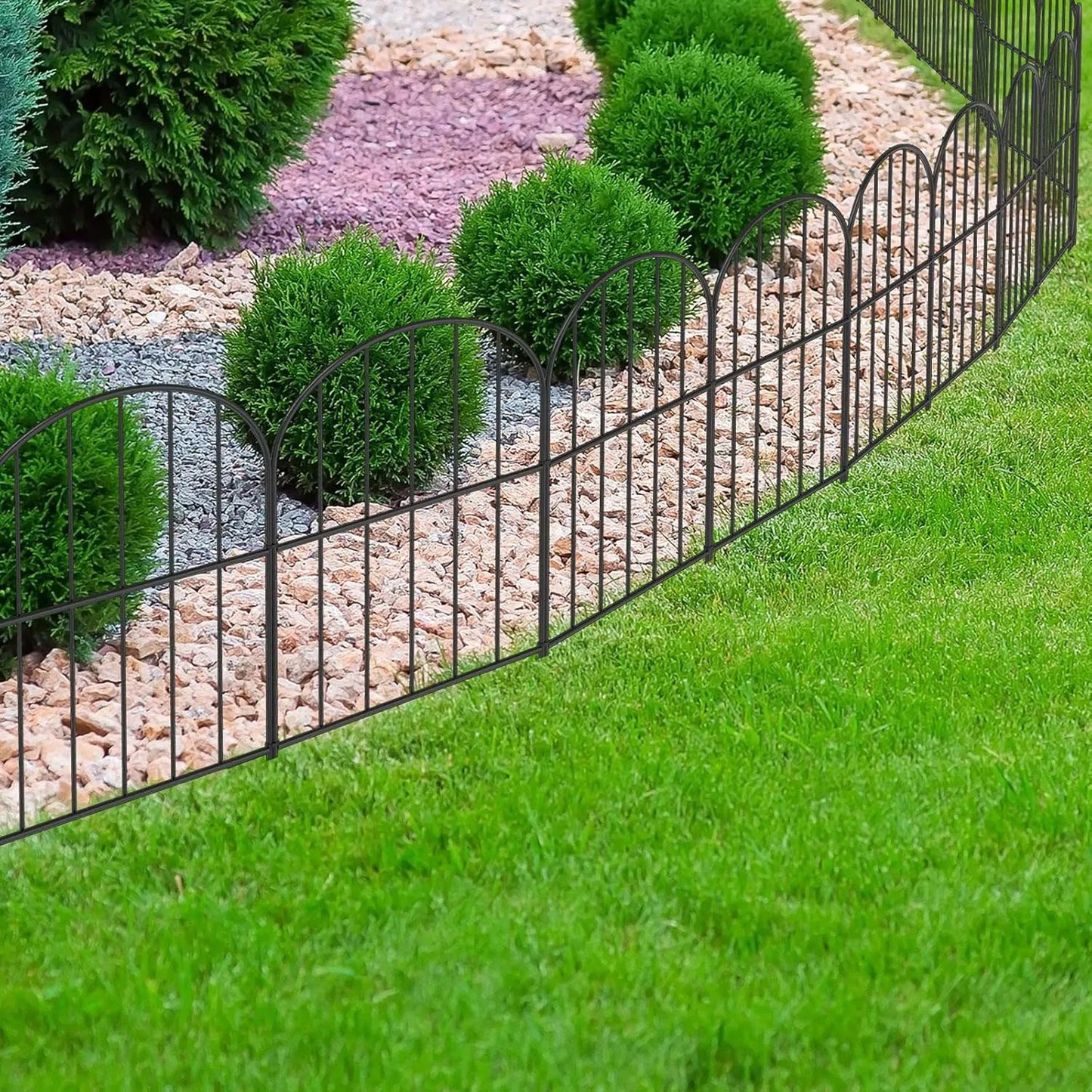 Decorative Garden Fencing, Rust-Proof Wire Panels Edge