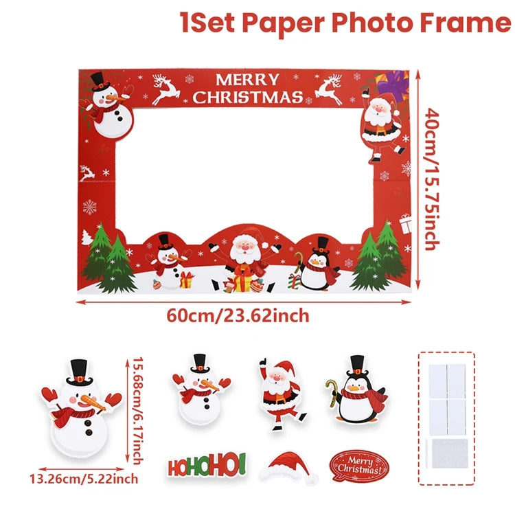 Christmas Photo Frame 2025 Merry Christmas Home Decor Gift