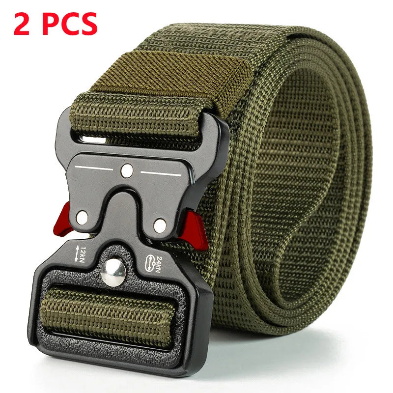 Genuine Tactical Quick Release Nylon Belt Outdoor Military Gear Unisex