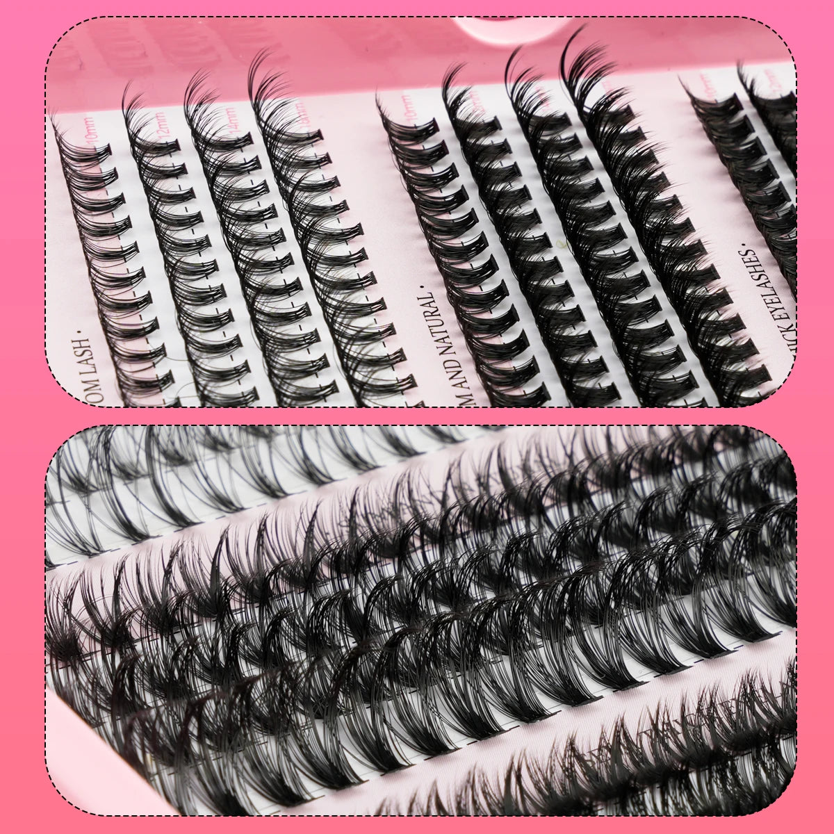 Lash Clusters Set DIY Lashes Extension Kit 5-16mm Clusters