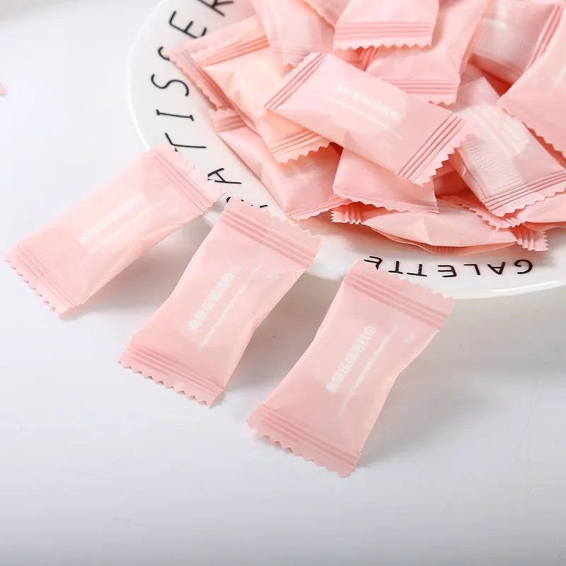 100Pcs Individually Packaged Disposable Compressed Towel