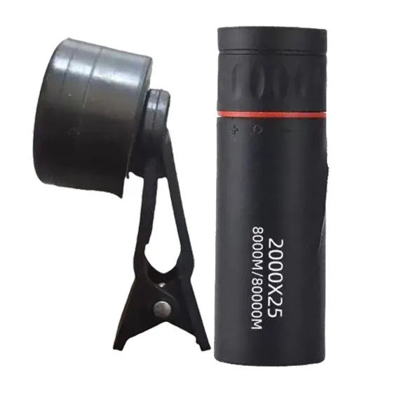 HD Monocular Telescope 8 To 10X Zoom Portable For Travel Camping Bird Watching