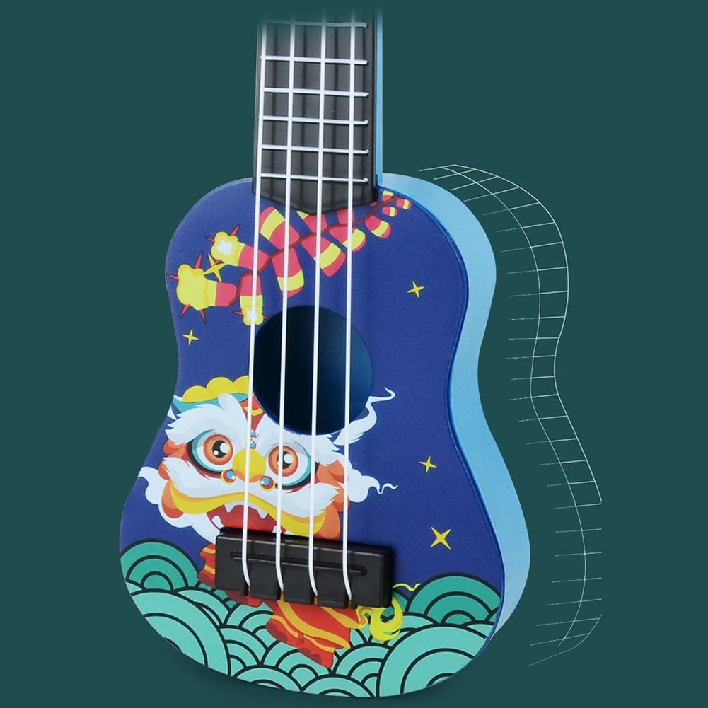 Ukulele For Kids 4 Strings Maple Body Beginner Musical Instrument Gift For Children Learning To Play