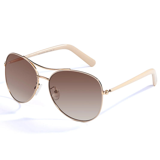 Colossein Luxury Vintage Sunglasses for Women Ultralight Driving Pilot Sunglasses for Men Gold Frame UV400 Eyewear